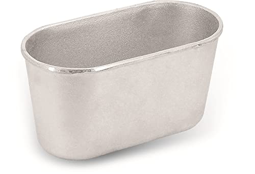 Ovale Brotback-Form L7 aus Aluguss 22 x11x11,5 cm Brotform Kuchenform