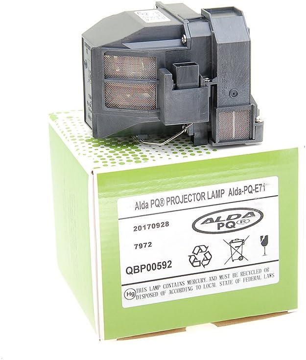 Alda PQ Premium, Beamer Lampe kompatibel mit EPSON EB-1400Wi, EB-1410Wi, EB-470, EB-475W, EB-480, EB