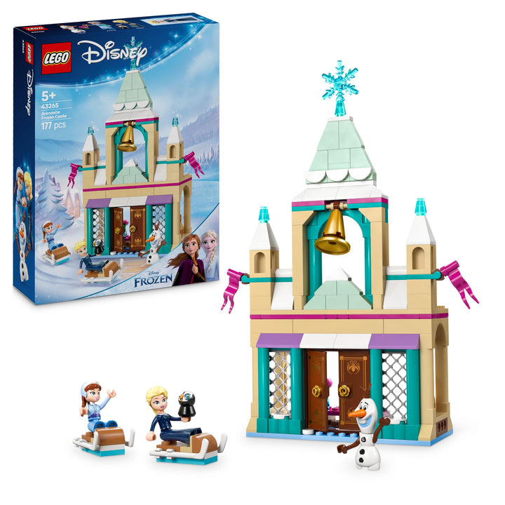 LEGO ǀ Disney Frozen Das Arendelle Schloss, Prinzessin Spielzeug mit den Mini Puppen ELSA, Anna und