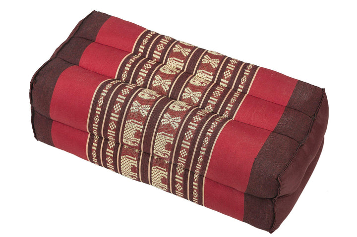Kissen Block 35x15x10 mit Füllung aus Kapok. Perfekt für Meditation, Yoga und Entspannung Elefanten