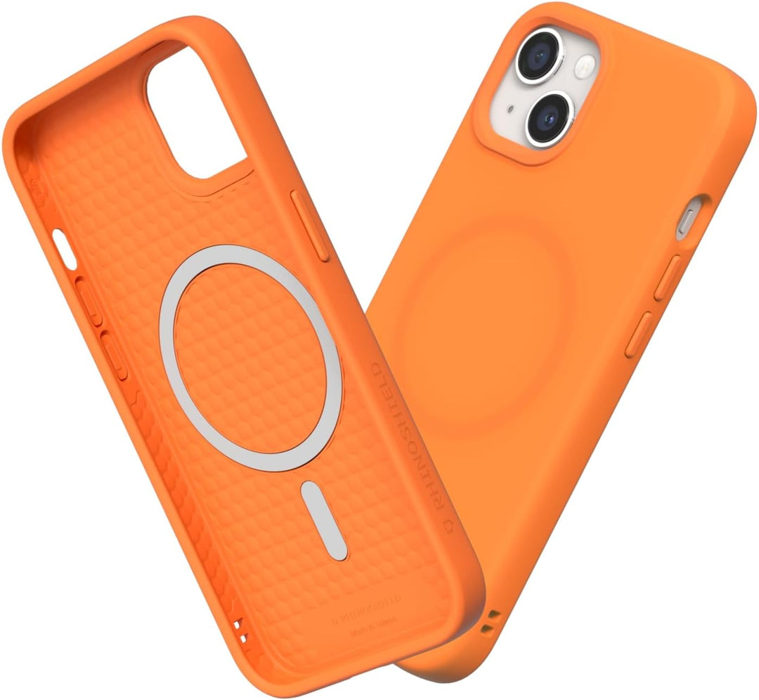 RhinoShield Hülle kompatibel mit [iPhone 13 Mini] | SolidSuit - MagSafe-kompatibel -Stossdämpfende &