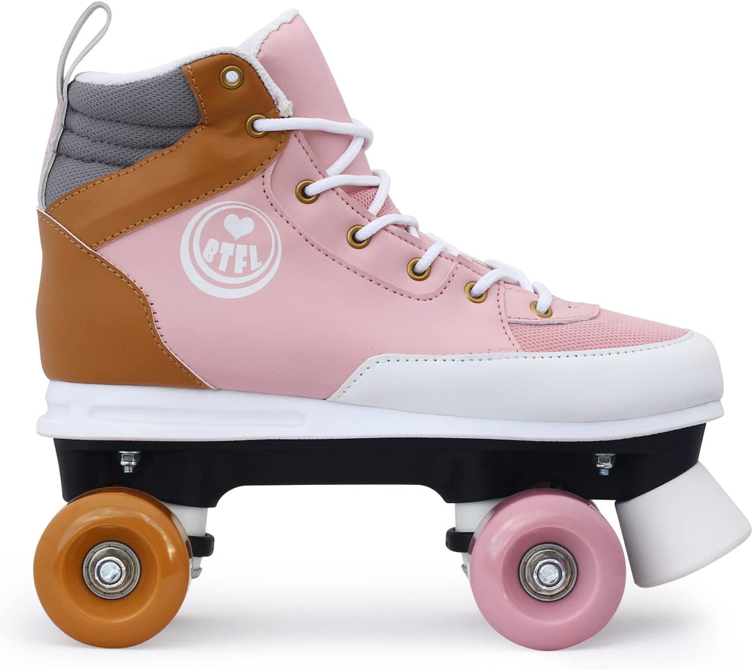 BTFL Rollschuhe für Mädchen, Kinder, Retro-Rollschuhe, Dance-Roller, Rollerskates, Disco-Roller,Clas