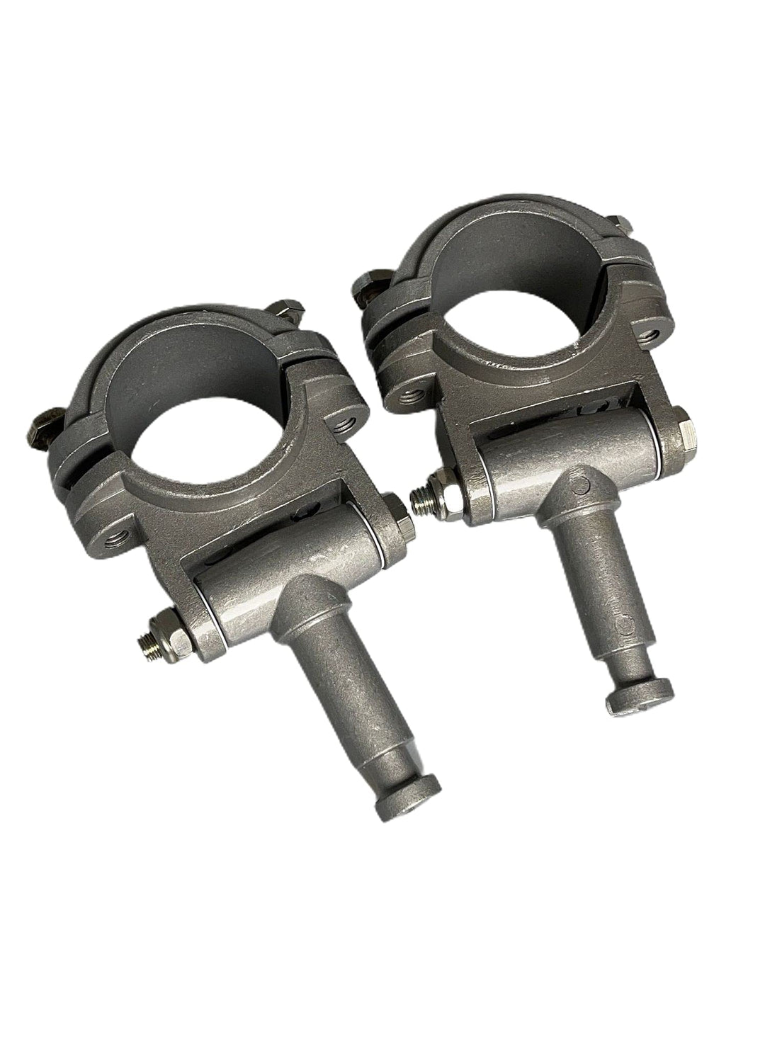 MOTIVEX Set Rudergabel aus Alu Feinguss mit Gelenk Doppelpack Dolle, Doppelpack Dolle