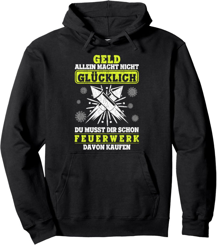 Lustiges Pyrotechniker Geschenk Pyro Technik Feuerwerk Pullover Hoodie