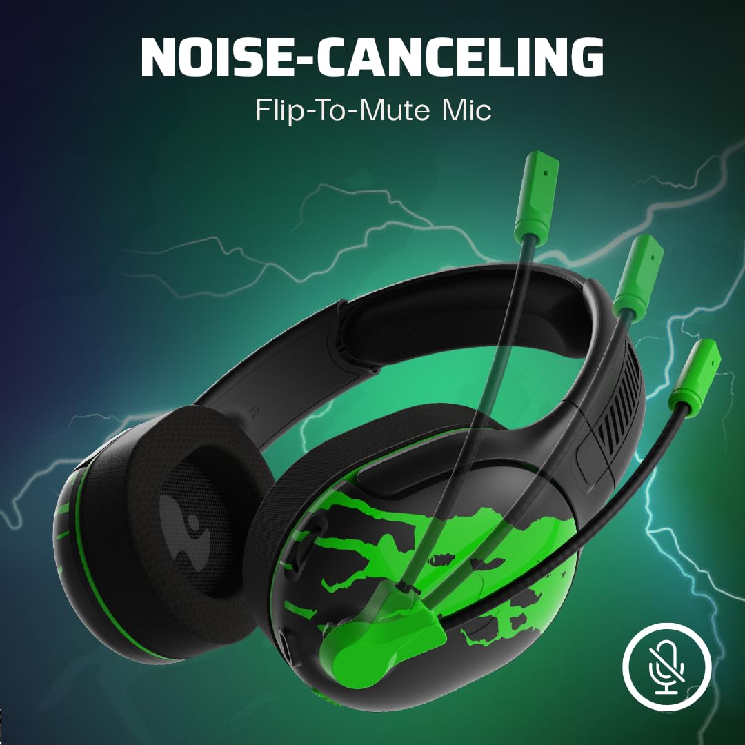 PDP Xbox AIRLITE Pro Wireless Headset Jolt Green