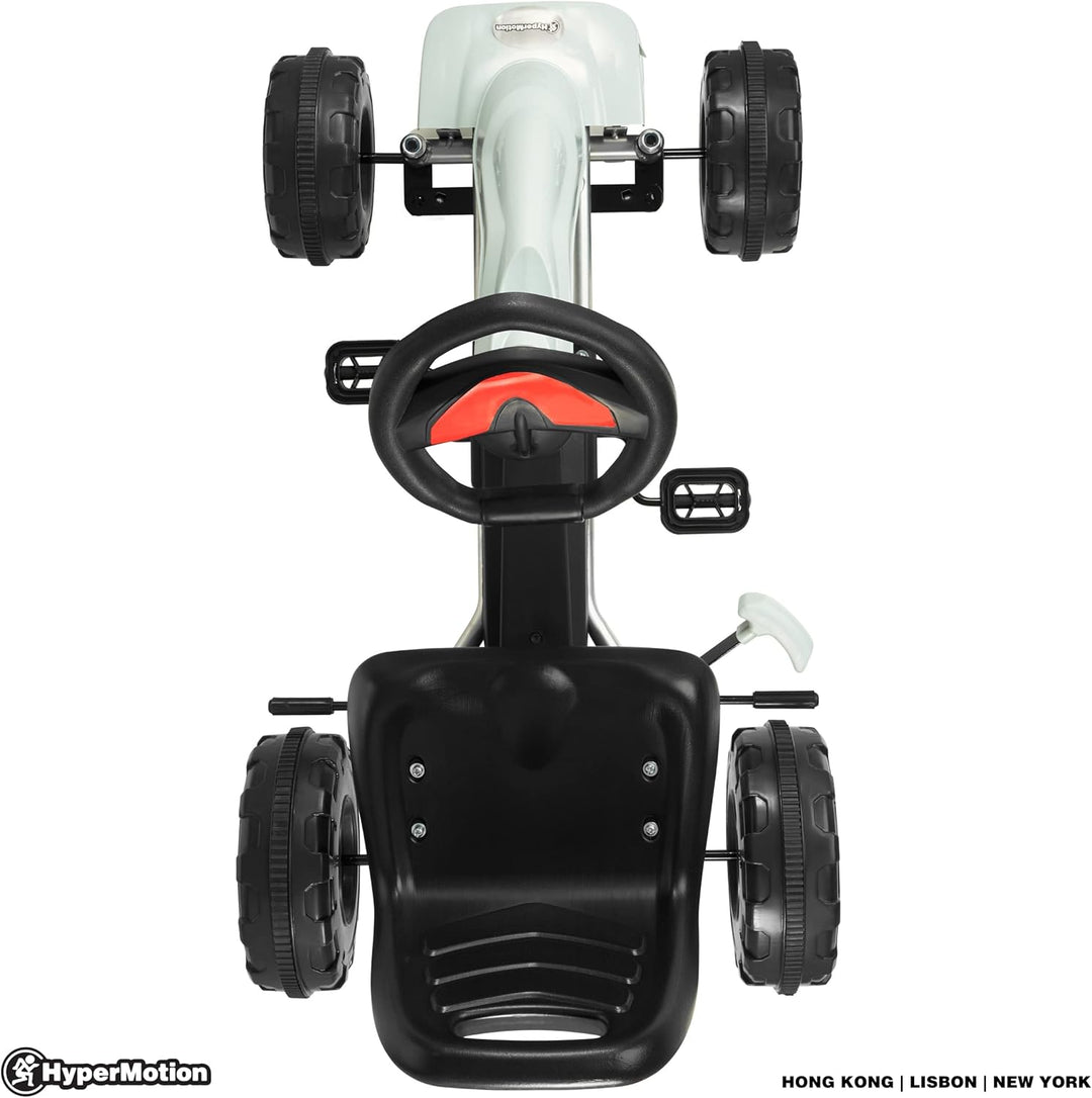 HyperMotion Go-Kart für Kinder ab 3 Jahren, Tretauto Jungen und Mädchen, Fahren: Vorne und Hinten, D