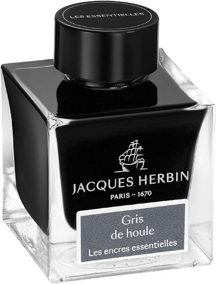 Jacques Herbin 13108JT - Tintenflakon 50 ml Essentielles, für Füllfederhalter und Tintenroller geeig
