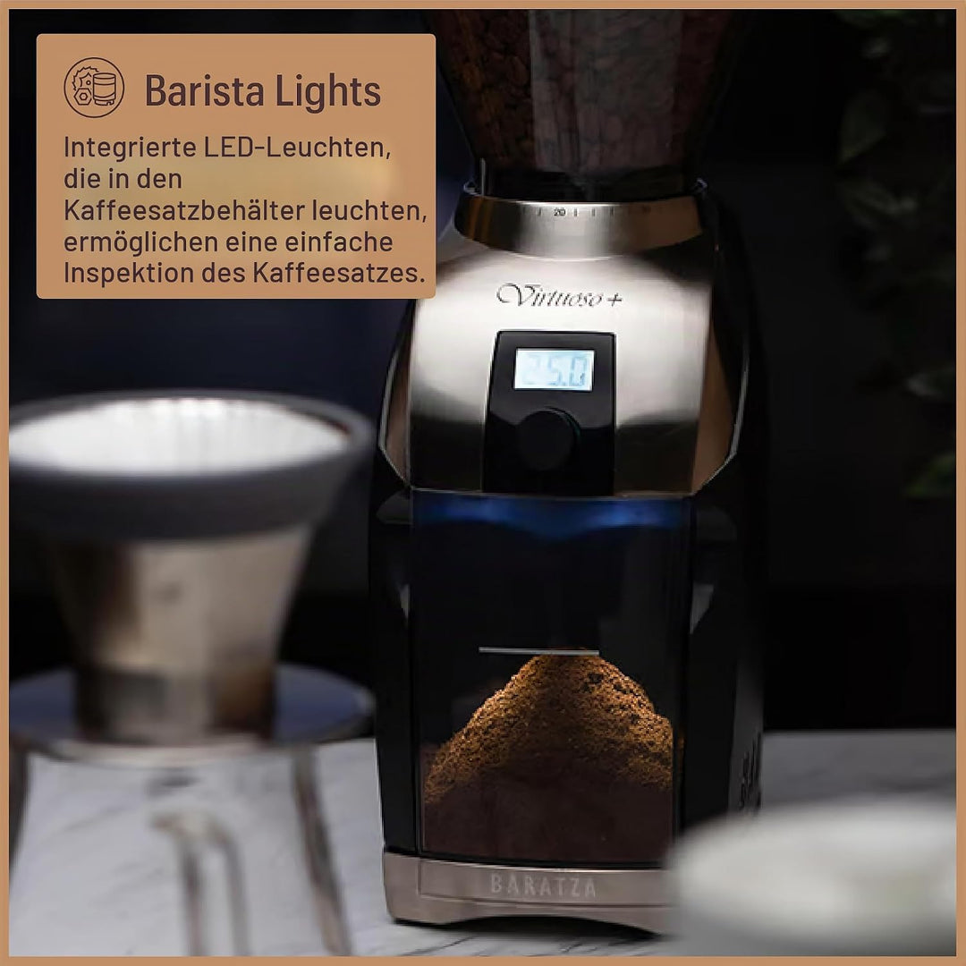 Baratza 587 Elektrische Kaffeemühle, Schwarz