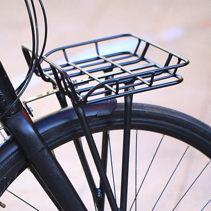 Fahrradgepäckträger für Rad - Stabiler Lastenbügel,Grosser Front-Fahrradkorb | für Biken und Fahrrad