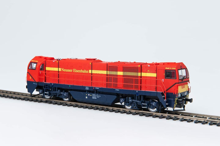 MEHANO 8812 T 277 VOSSLOH G2000 NEUSSER Eisenbahn, Rot