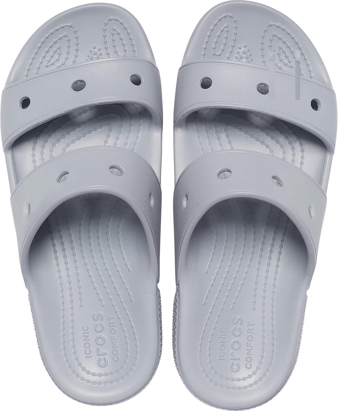 Crocs Unisex Classic Sandalen 36/37 EU Hellgrau, 36/37 EU Hellgrau