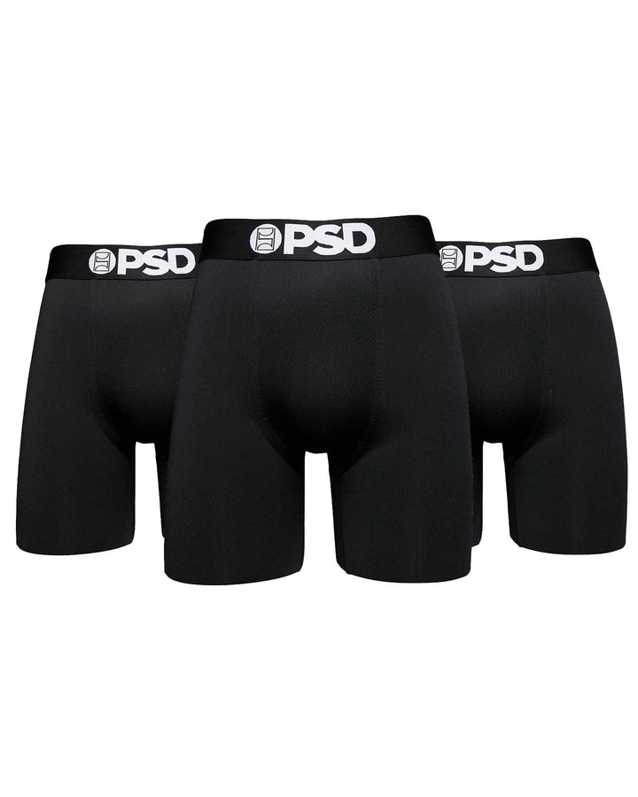 PSD Herren Retroshorts S Schwarz, 3er-pack, 3 Stück, S Schwarz, 3er-pack, 3 Stück