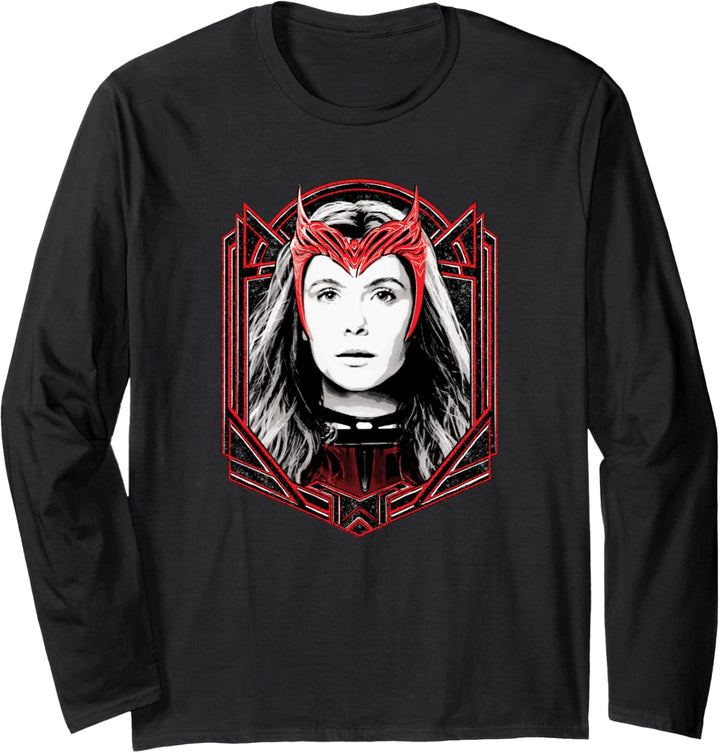 Marvel WandaVision Wanda Maximoff Scarlet Witch Langarmshirt