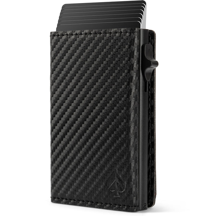 CARD Nine® Kartenetui mit RFID-Schutz - Smart Wallet - Pop-Up-Geldbörse - Cardholder - Portemonnaie