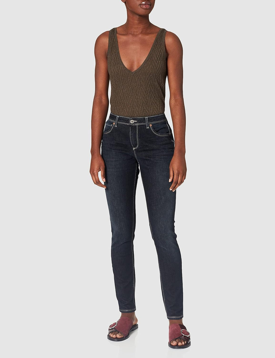 United Colors of Benetton Damen Hose 26 Denim Blue 901, 26 Denim Blue 901