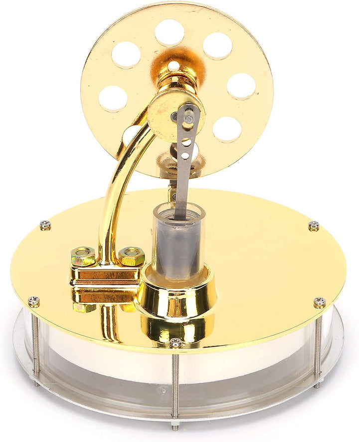 Zerodis Tieftemperatur-Stirlingmotor, Kryogener Stirlingmotor, Mini-Modell mit Zinklegierungskonstru