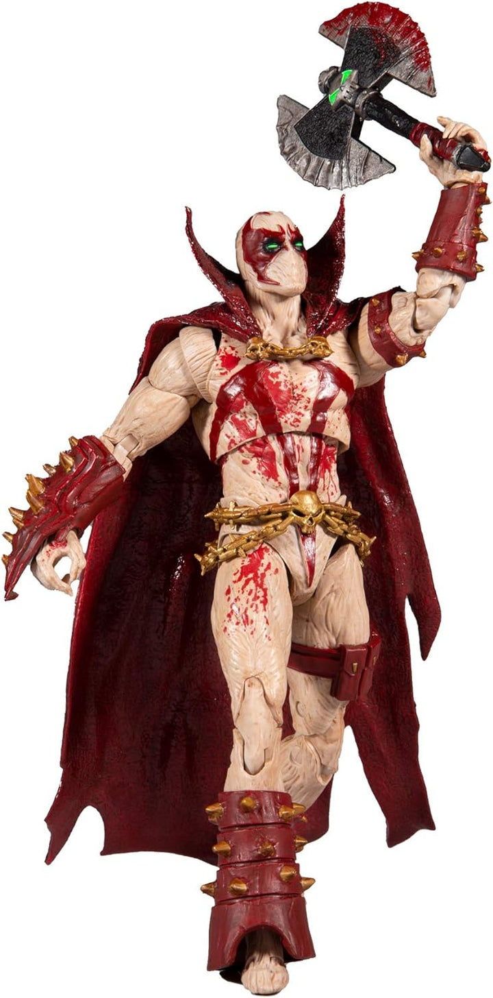 MORTAL KOMBAT 4 Actionfigur Spawn Bloody 18 cm, Mehrfarbig, One Size, 11024-1