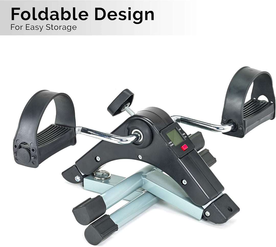 Heimtrainingspedale, Mini-Heimtrainer, zusammenklappbar, elektrischer Heimtrainer, Heimtrainingsgerä