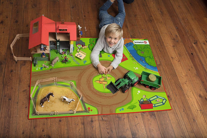 Schleich 42442 - Spielteppich Bauernhof Single