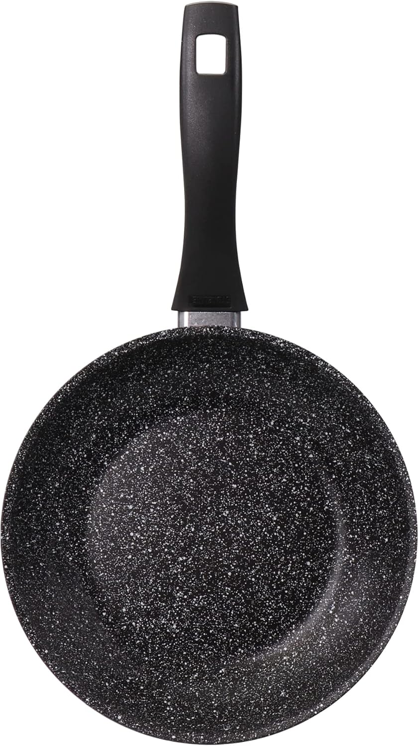 STONELINE Made in Germany Bratpfanne 20 cm, antihaft beschichtete Pfanne mit echten Steinpartikeln,