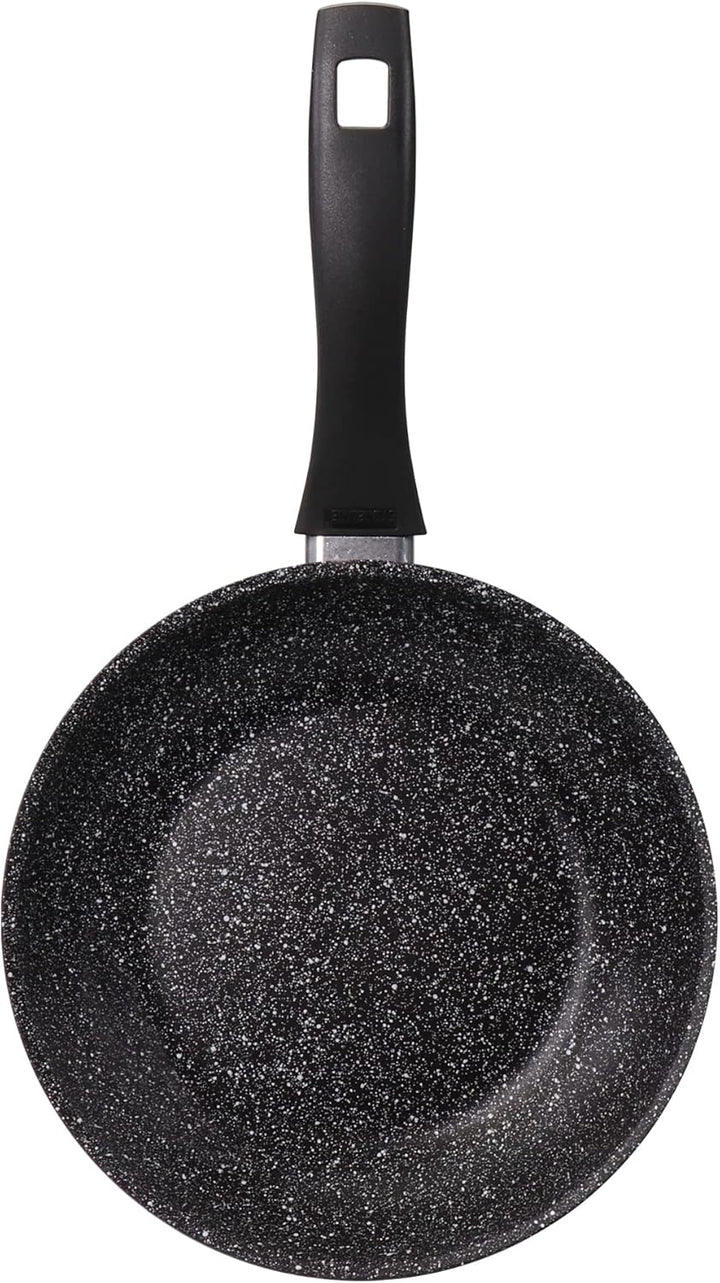 STONELINE Made in Germany Bratpfanne 20 cm, antihaft beschichtete Pfanne mit echten Steinpartikeln,