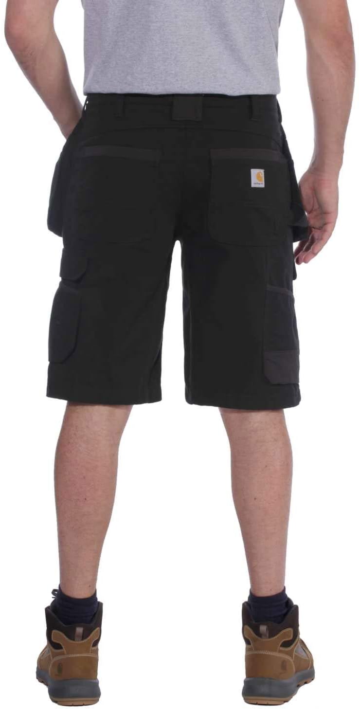Carhartt Herren Rugged Flex Relaxed Fit Ripstop Cargo-Arbeitsshorts mit Mehreren Taschen Work Utilit