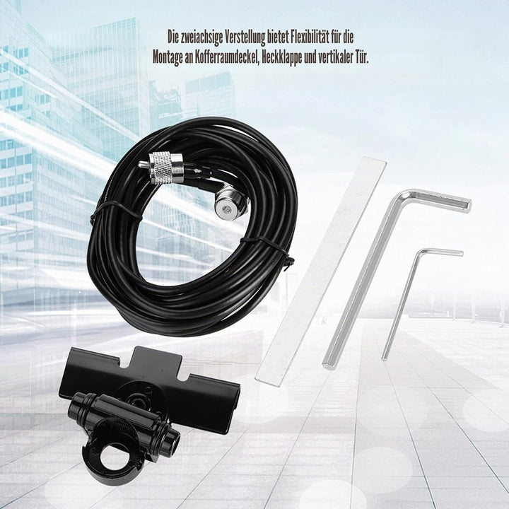 Cb AntCar-Antennenhalterung Mobilfunk Cenna-Halterung, Mobile Antennenhalterung 25×15×4 Autoantennen