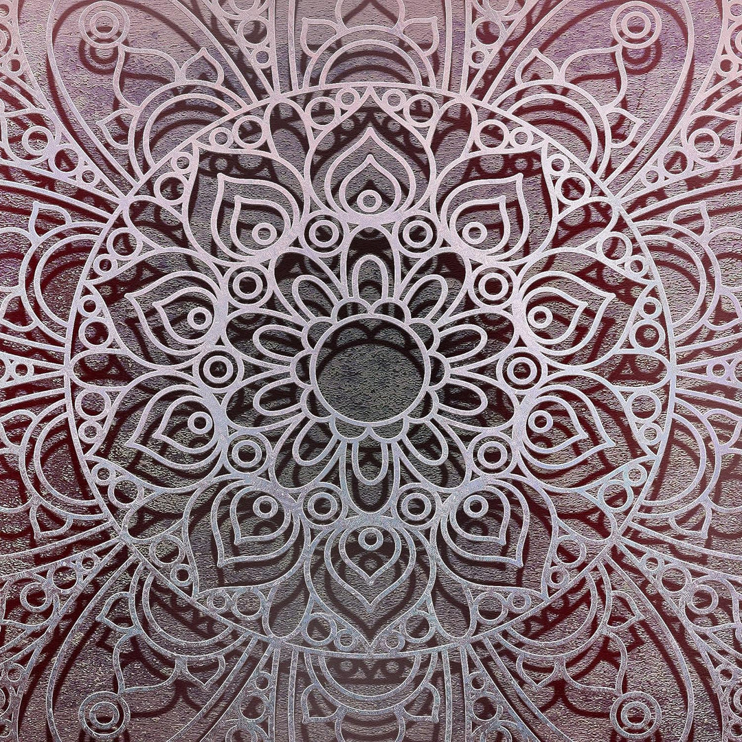 Runa Art Wandbilder Mandala 5 Teilig Bild auf Vlies Leinwand Deko Wohnzimmer Schlafzimmer Abstrakt R