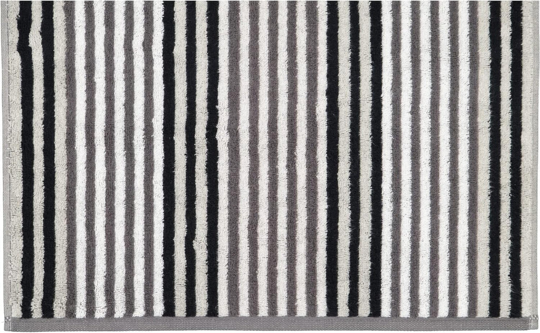 CAWÖ Home Handtücher Delight Streifen 6218 Platin - 77 Duschtuch 70x140 cm, Duschtuch 70x140 cm