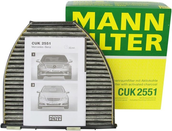 MANN-FILTER CUK2551 Filter, Innenraumluft