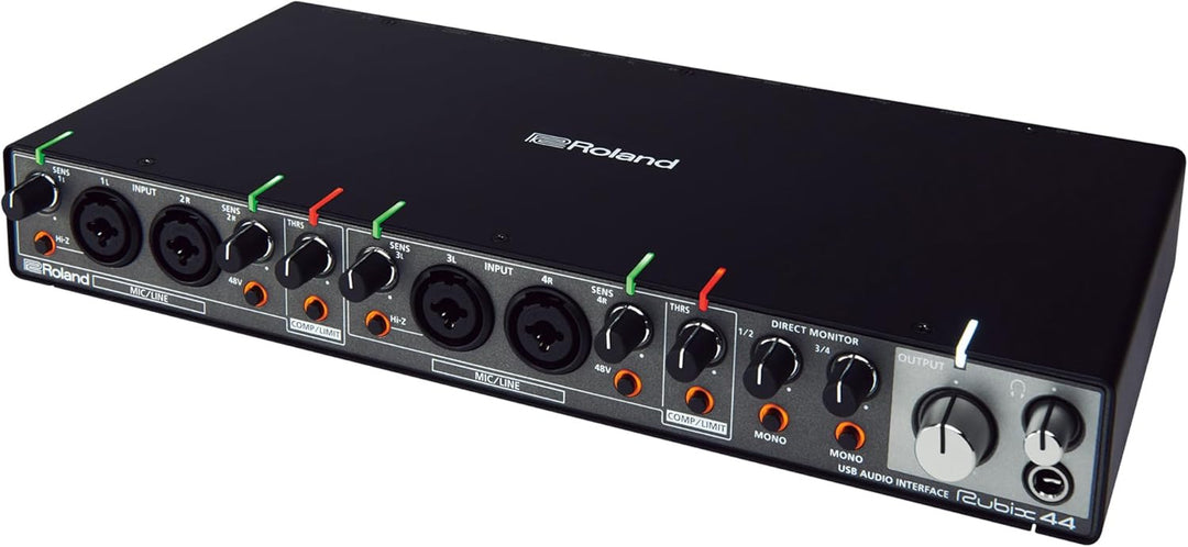 Roland RUBIX44 4-In/4-Out High-Resolution Audio-Interface - Die Hi-Res-Lösung für Homestudio-Produze