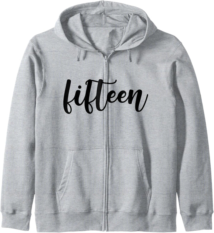 15. Geburtstag Junge Mädchen 15 Jahre 2009 Lustig Geschenk Kapuzenjacke