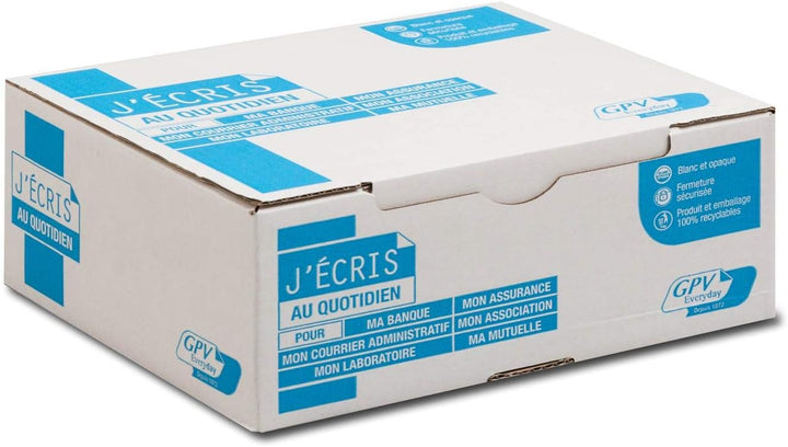 Briefumschläge, C6, 114 x 162, 80 g/m², mit Schutzstreifen, 500 Stück