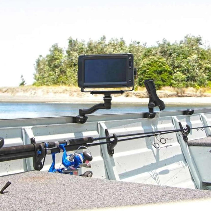 Railblaza Schwenkarm R-Schloss für Fischfinder und Marine Elektronik
