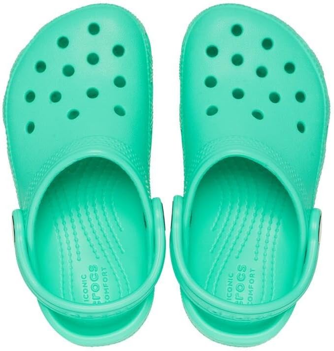 Crocs Unisex Kinder Classic Clog K 32/33 EU Lagoon, 32/33 EU Lagoon