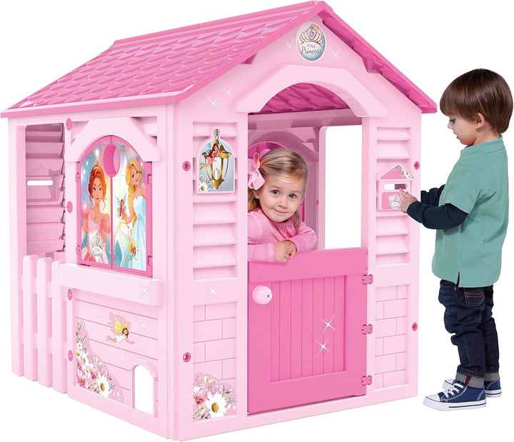 Chicos - Pink Princess Spielhaus Kinder Outdoor | Robuster und langlebiger | Gartenhaus Kinder für J
