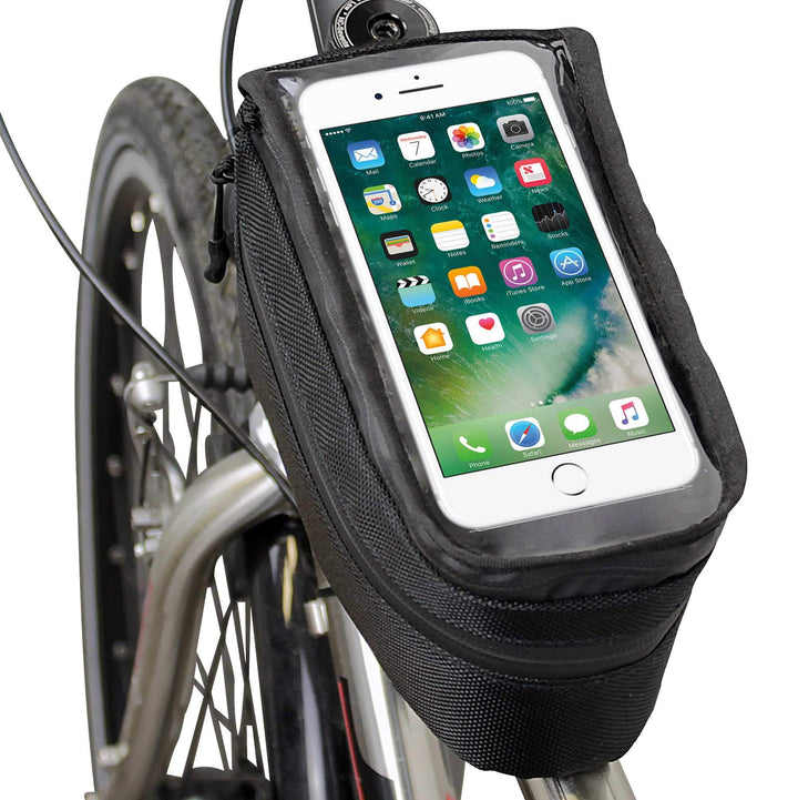 NC-17 Universal Fahrrad Ebike Oberrohr Handy Tasche Grösse XL│Lenkertasche│Rahmentasche│Staufach│Kab