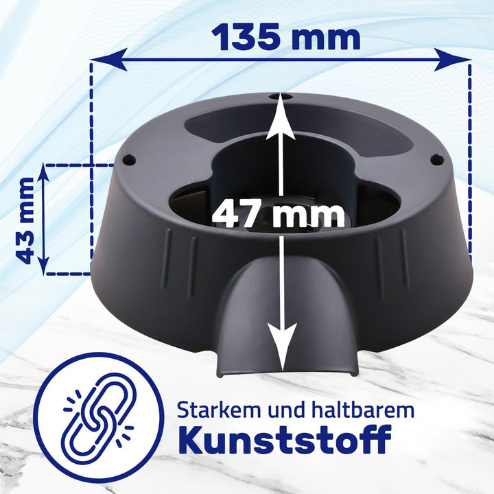 Mixtopffuss für Küchenmaschine für Vorwerk Thermomix TM31 Behälterunterteil für den Mixtopf - Kit En