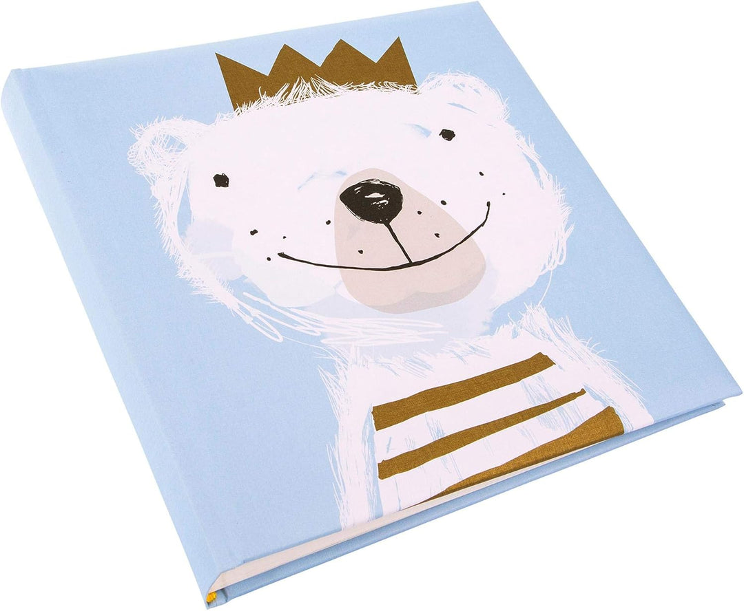 Goldbuch Fortuna blau 25x25 60 Seiten Babyalbum 24257