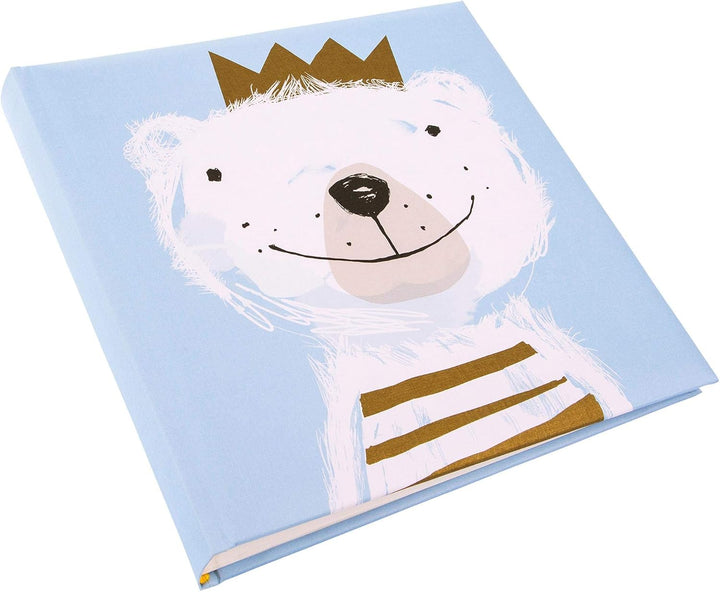 Goldbuch Fortuna blau 25x25 60 Seiten Babyalbum 24257