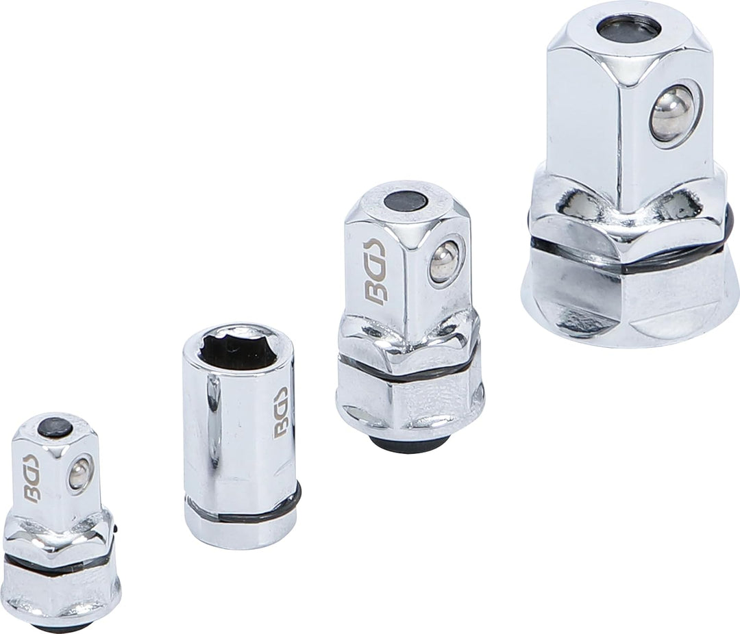 BGS 8210 | Adapter-Satz für Ratschen-Ringschlüssel | 4-tlg.