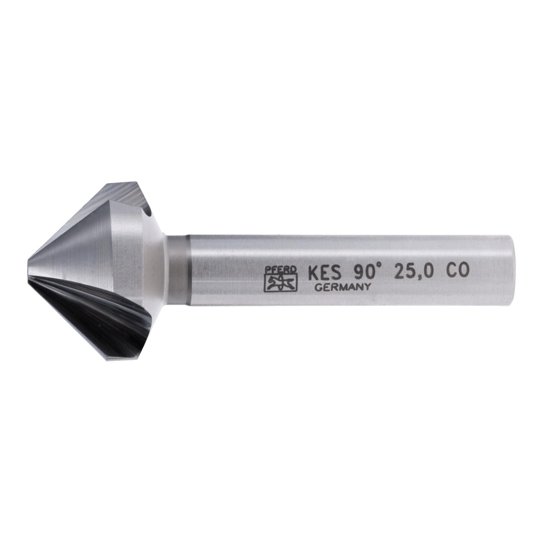PFERD HSS-E Co5 Kegel-/Entgratsenker | 90°, Ø 25,00 mm, Schaft-ø 10 mm, DIN 335 C | 25202138 - tempe