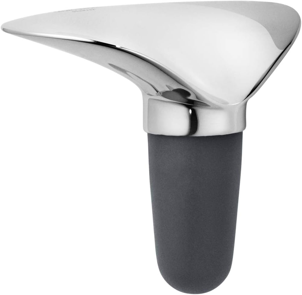 Georg Jensen GJ 083783 Wein Set, Korkenzieher, Winestopper und Winepourer, 3 Stück, Edelstahl, stain