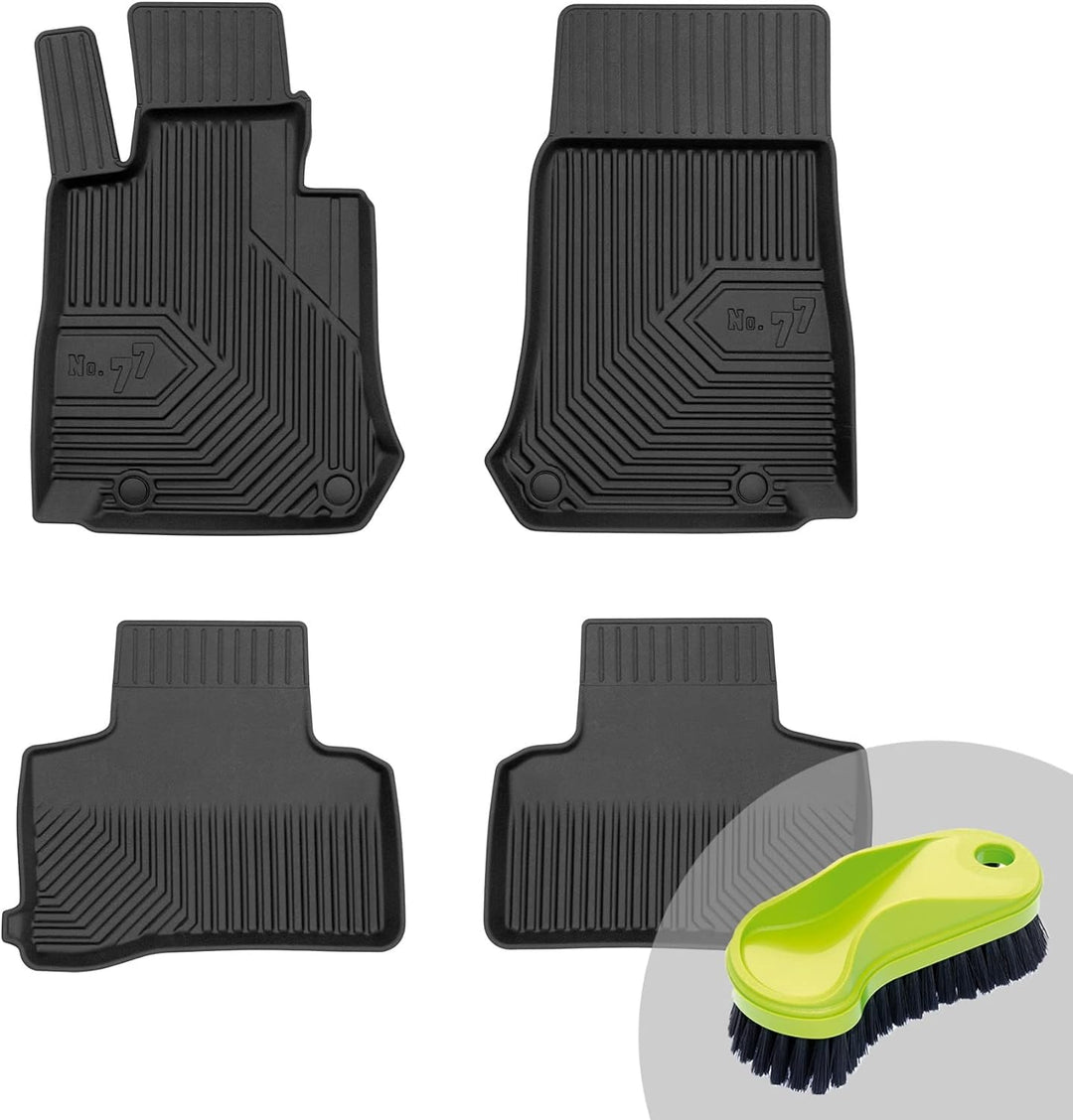 FROGUM No.77 Gummimatten Ganzjahresset von Auto Fussmatten Autofussmatten für Mercedes-Benz EQC N293
