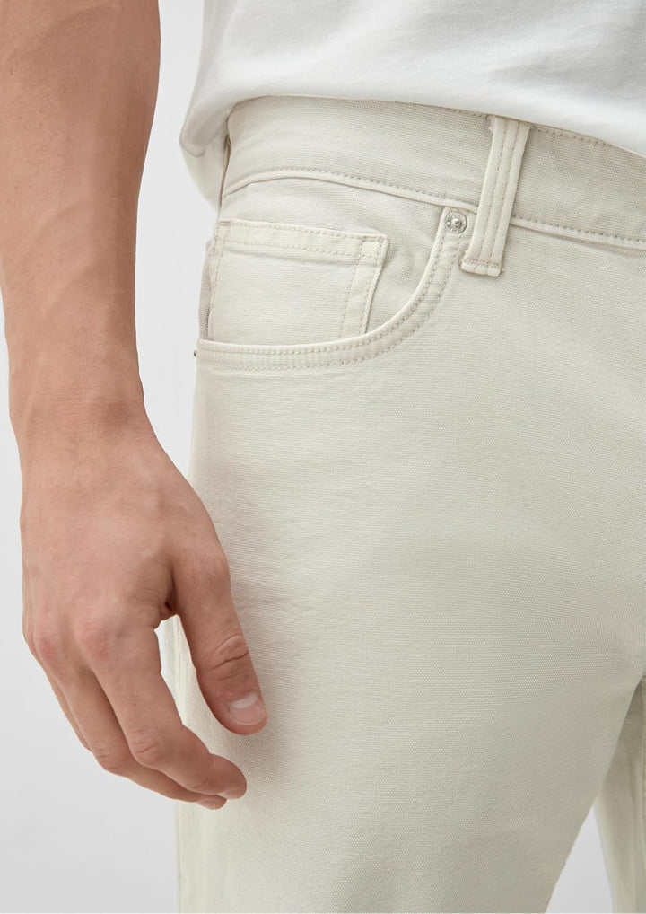 s.Oliver Herren Jeans-Hose, kurz 32 Grau 9002, 32 Grau 9002