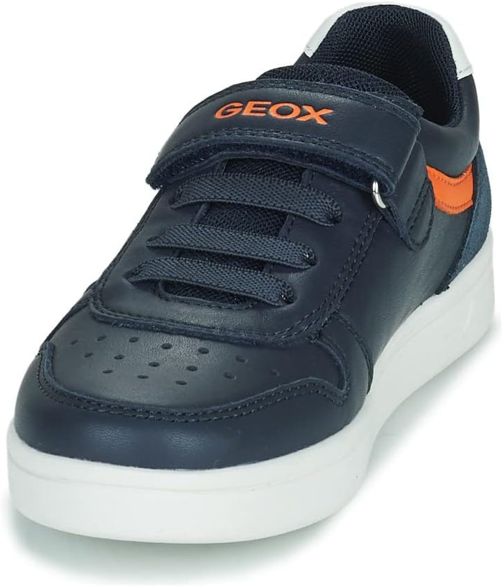 Geox Jungen J Djrock Boy BSneakers 30 EU Navy Orange, 30 EU Navy Orange