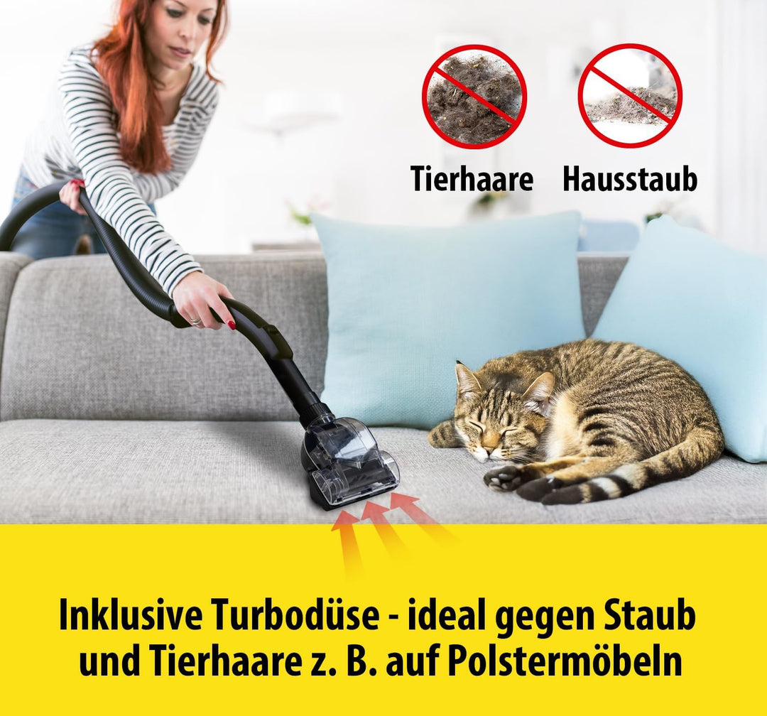 CARRERA Staubsauger [Für alle Fussböden] Vacuum Cleaner - Bodenstaubsauger - Staubsauger mit Kabel -