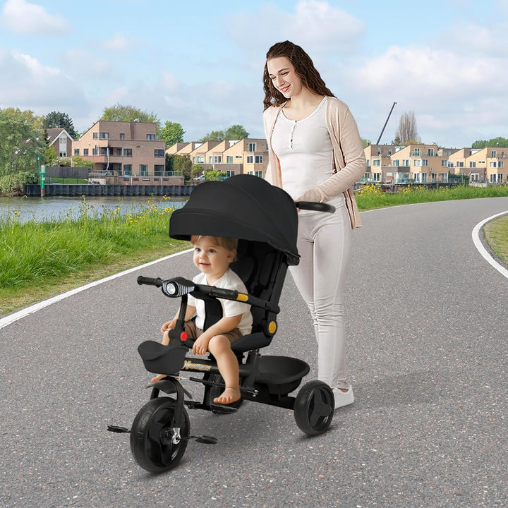 Kinderwagen, faltbar, für 0-36 Monate, 0-25 kg, Kombikinderwagen, kompakter Kinderwagen mit Sitz, Au