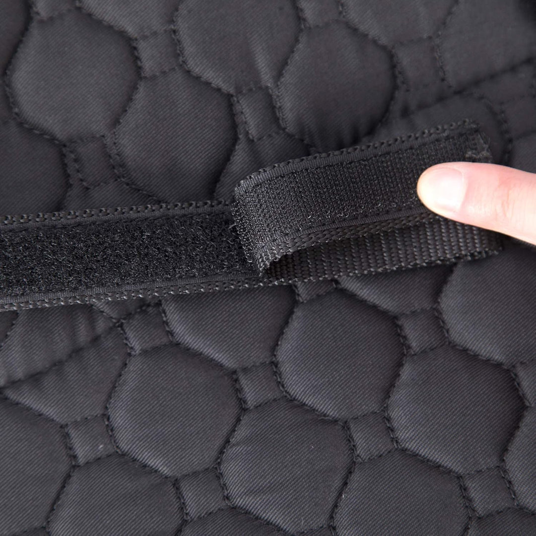 Merauno Lammfell Schabracke Natur (VSS) VSS Natürliche Schwarz, VSS Natürliche Schwarz