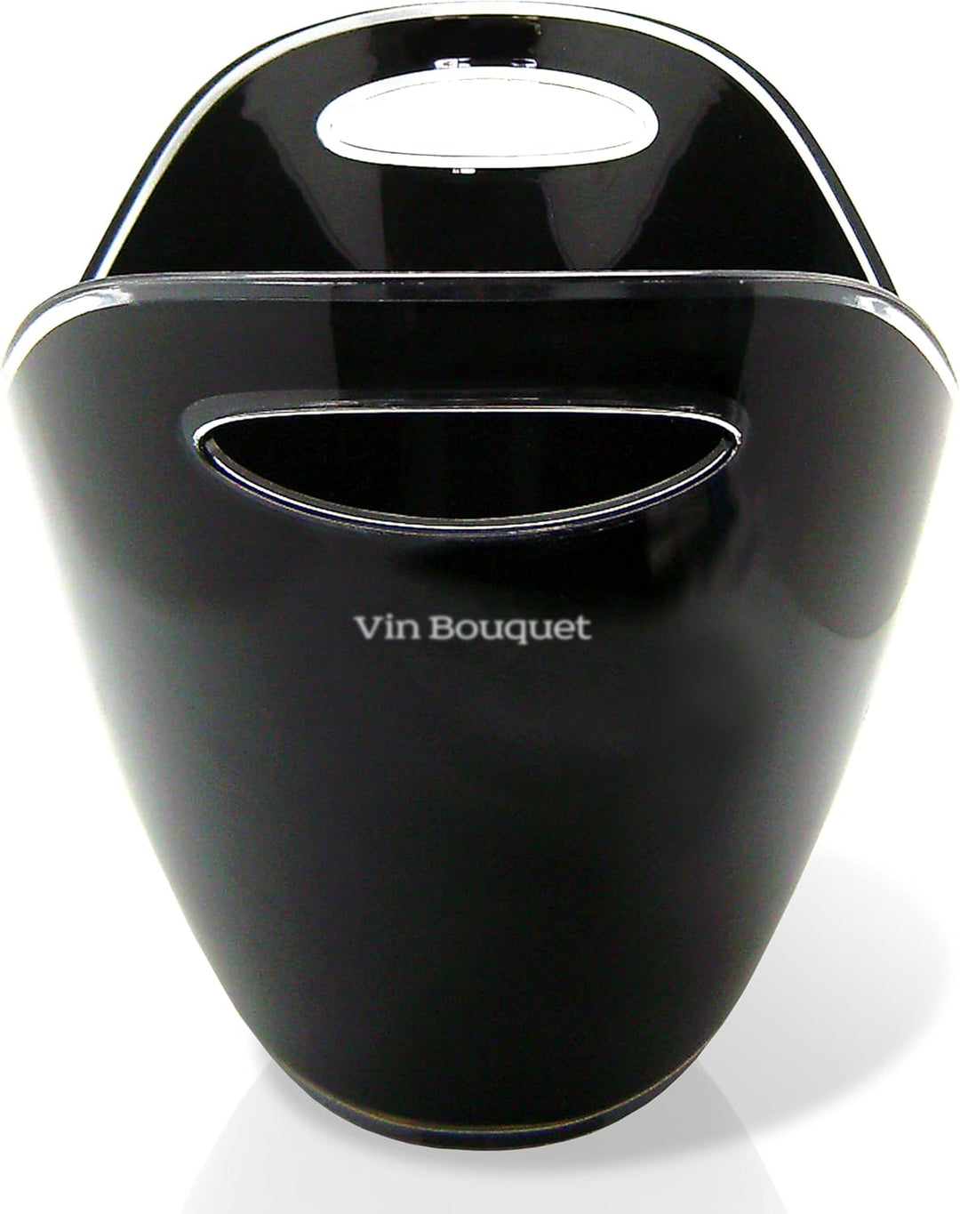 Vin Bouquet FIE 007 - Schwarzer Eiskübel für 6 Flaschen, Zentimeter, Schwarz 6 Flaschen Schwarz, 6 F
